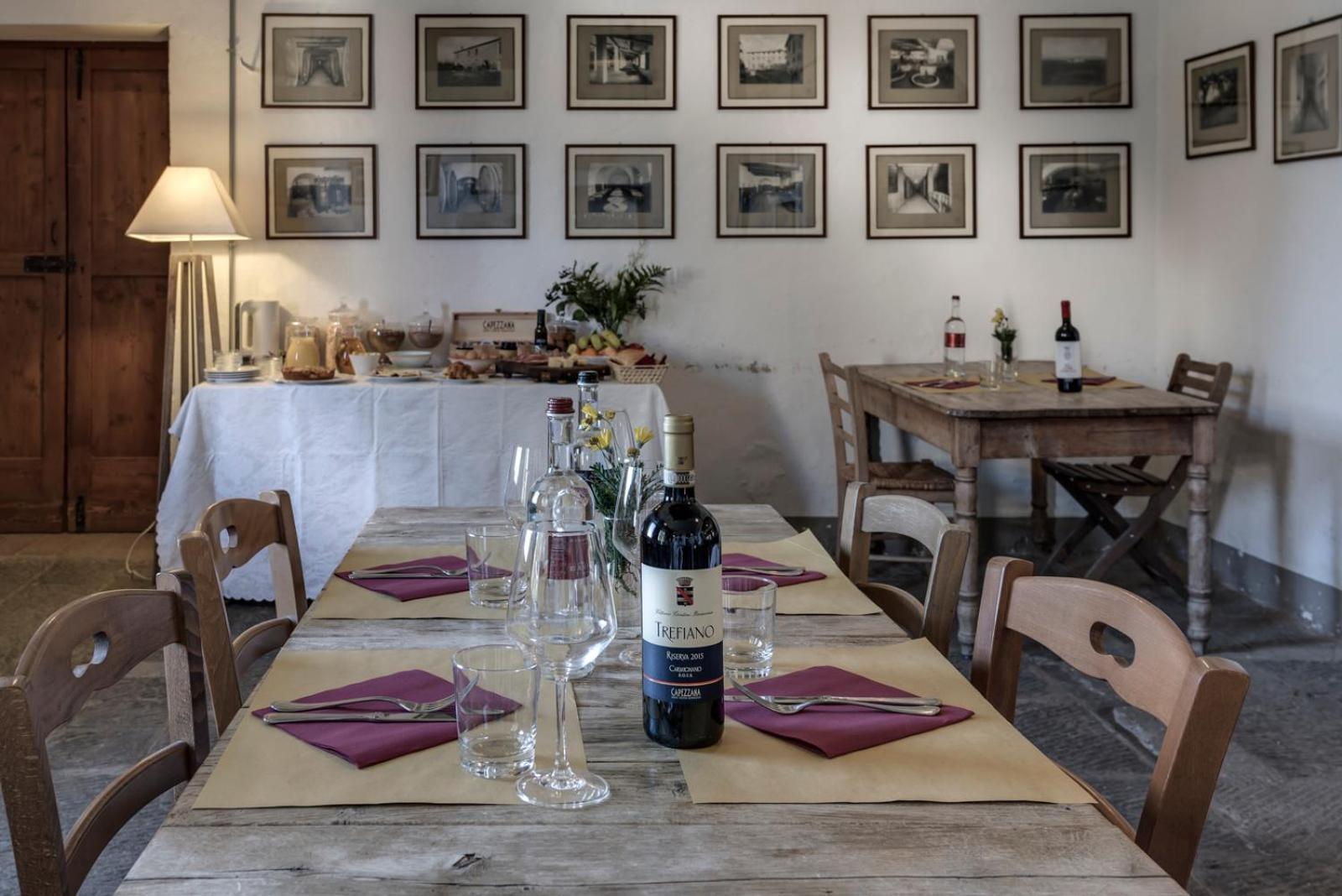 Agriturismo La Fattoria Di Capezzana Карминяно Екстериор снимка